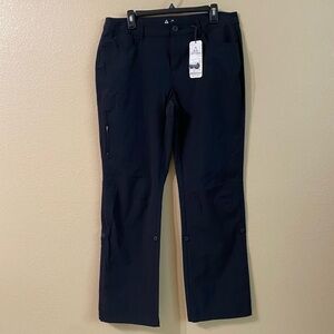 Ascend New Size 14R Black Caviar Versatile Performance Stretch Pants UPF 50‎